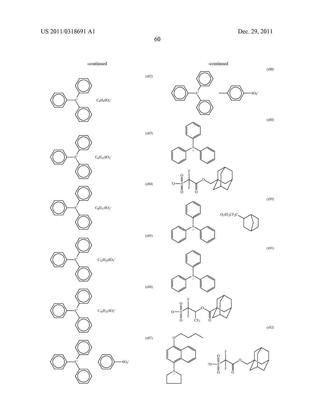 RESIST COMPOSITION FOR SEMICONDUCTOR, AND RESIST FILM AND PATTERN FORMING     METHOD USING THE SAME - diagram, schematic, and image 61