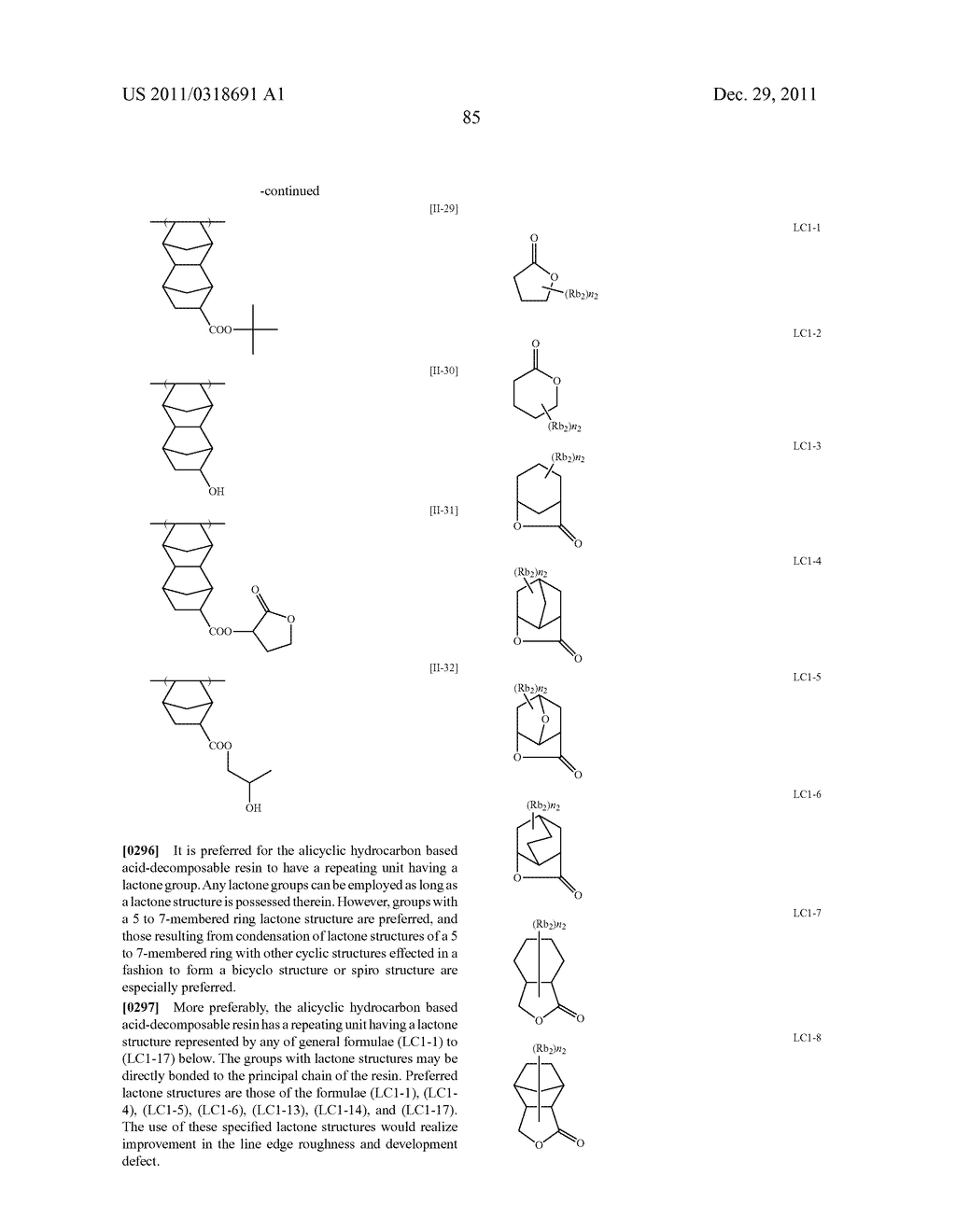 RESIST COMPOSITION FOR SEMICONDUCTOR, AND RESIST FILM AND PATTERN FORMING     METHOD USING THE SAME - diagram, schematic, and image 86