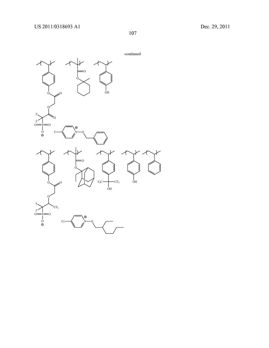 ACTINIC-RAY- OR RADIATION-SENSITIVE RESIN COMPOSITION, AND RESIST FILM AND     PATTERN FORMING METHOD USING THE SAME - diagram, schematic, and image 108