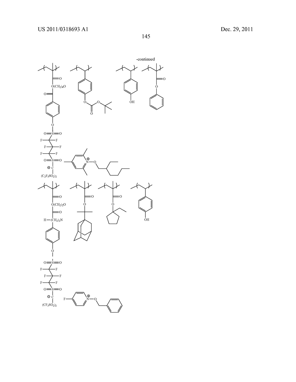 ACTINIC-RAY- OR RADIATION-SENSITIVE RESIN COMPOSITION, AND RESIST FILM AND     PATTERN FORMING METHOD USING THE SAME - diagram, schematic, and image 146