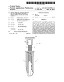  DENTAL IMPLANT, A DENTAL IMPLANT KIT AND A METHOD OF SECURING A DENTAL     BRIDGE TO THE JAW OF THE PATIENT diagram and image