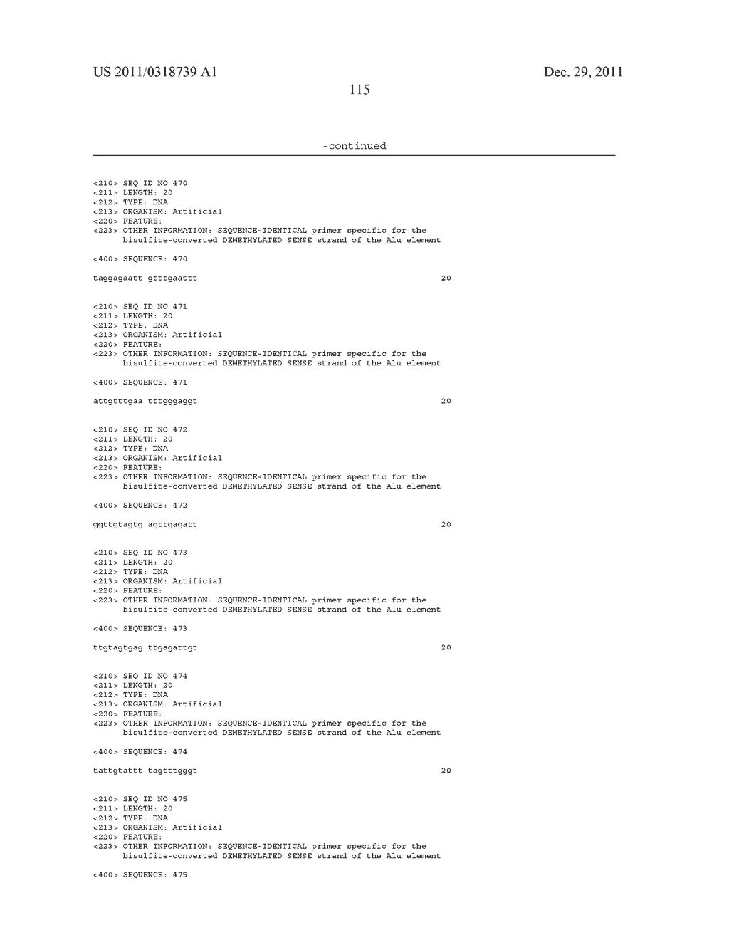 DETERMINATION OF THE DEGREE OF DNA METHYLATION - diagram, schematic, and image 117