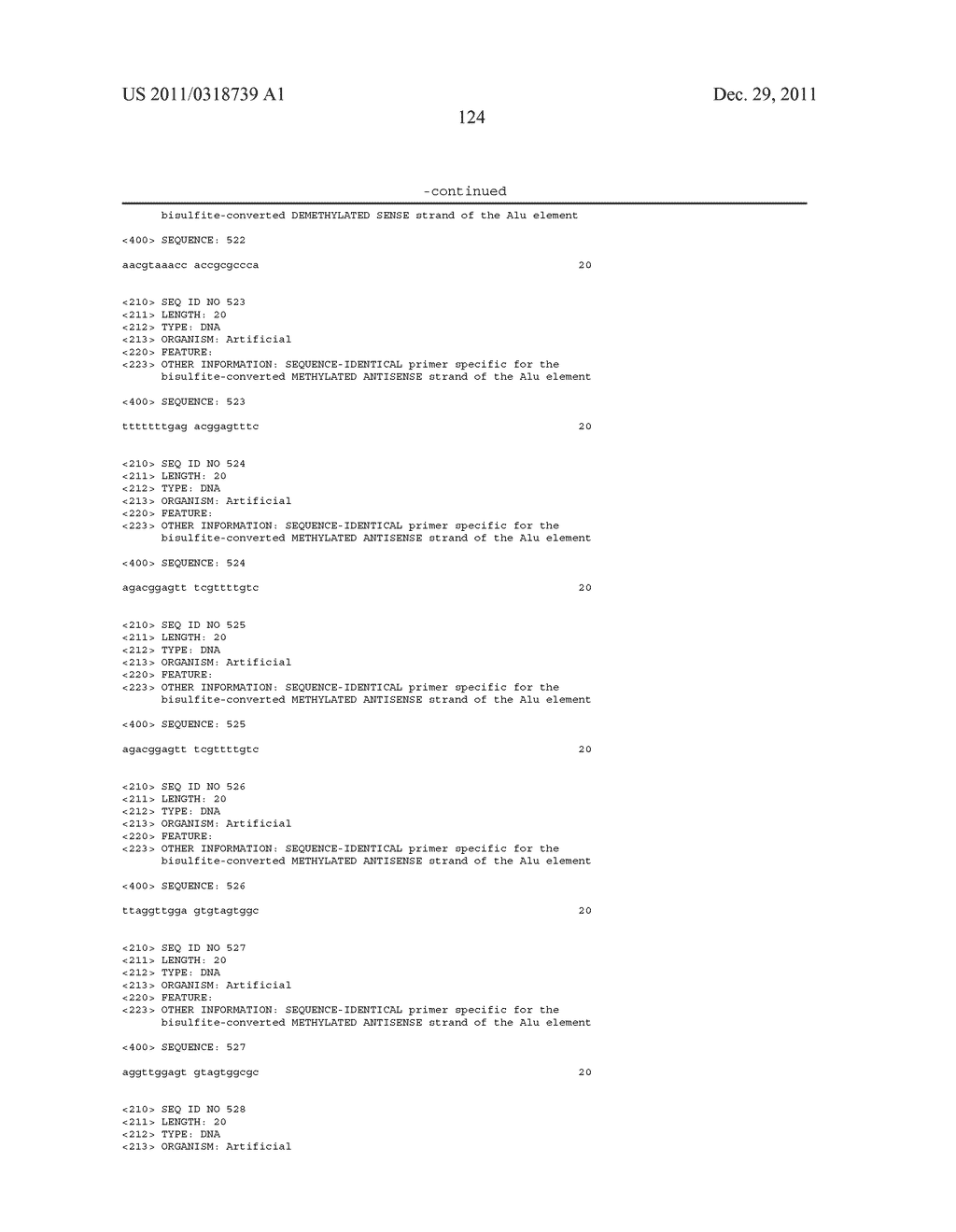 DETERMINATION OF THE DEGREE OF DNA METHYLATION - diagram, schematic, and image 126