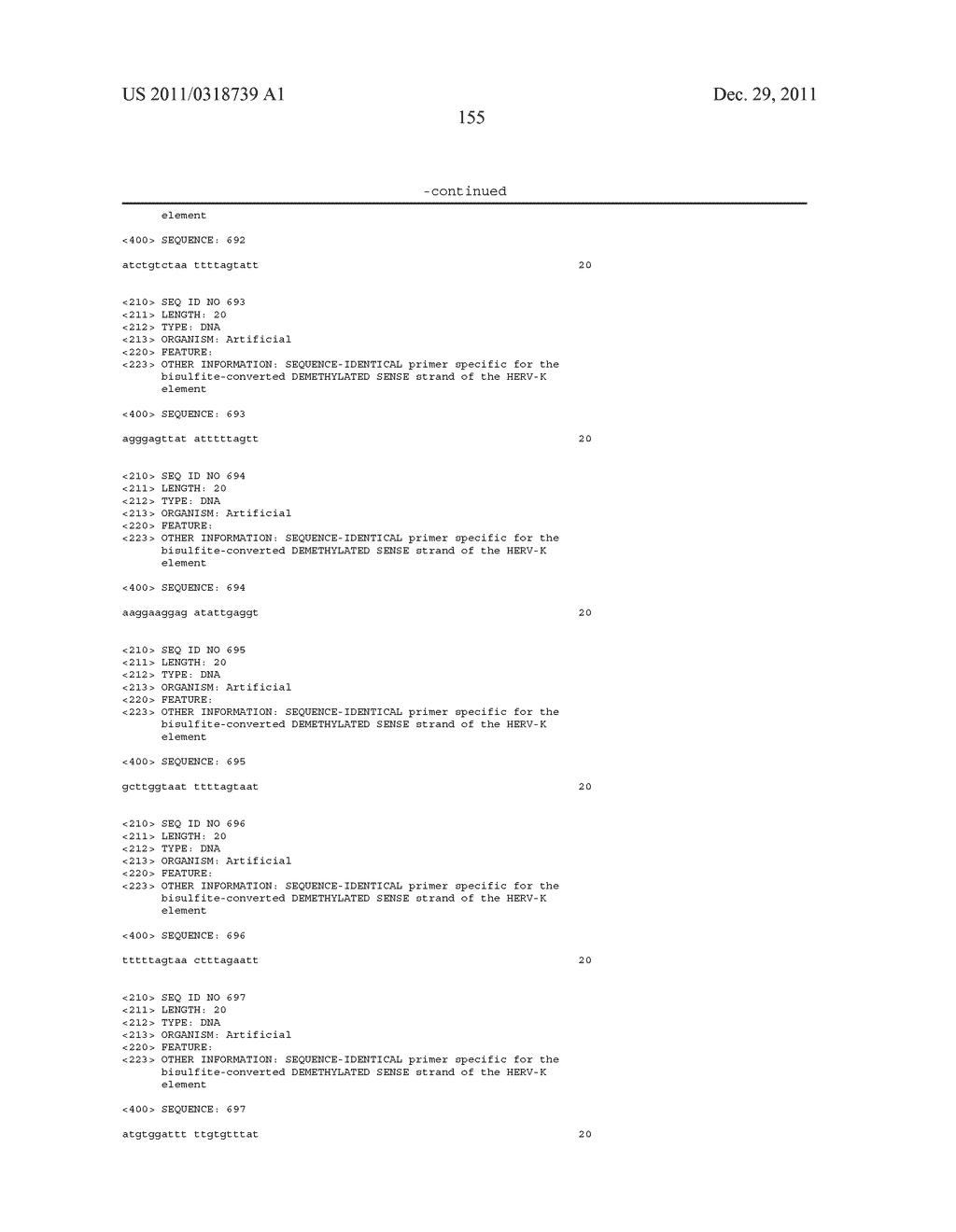 DETERMINATION OF THE DEGREE OF DNA METHYLATION - diagram, schematic, and image 157