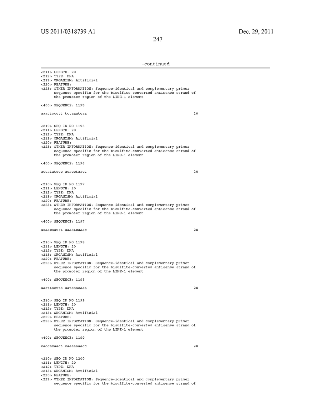 DETERMINATION OF THE DEGREE OF DNA METHYLATION - diagram, schematic, and image 249