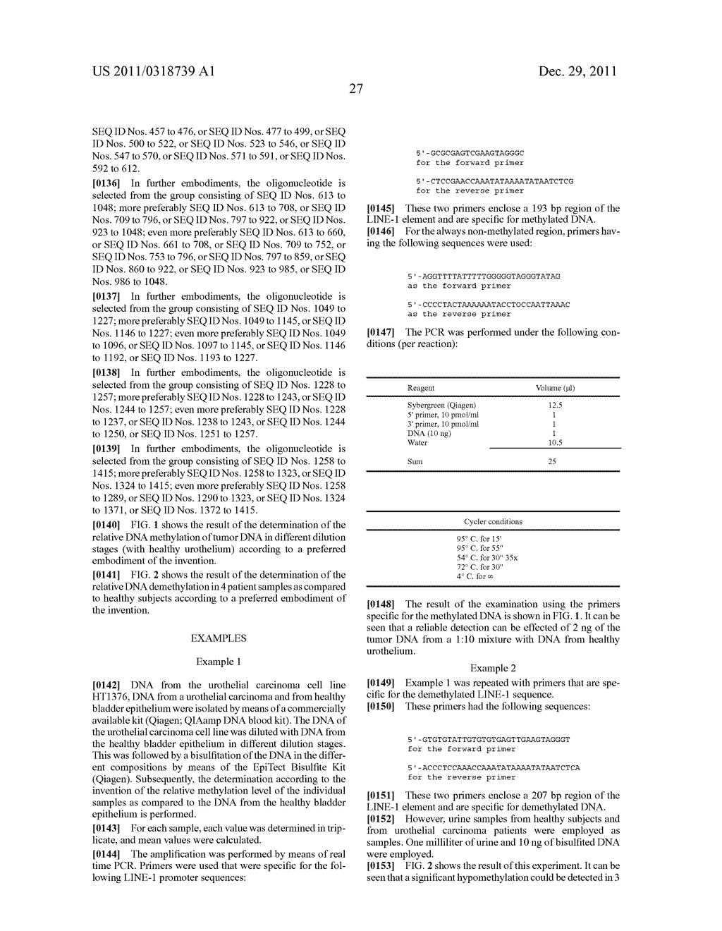 DETERMINATION OF THE DEGREE OF DNA METHYLATION - diagram, schematic, and image 29