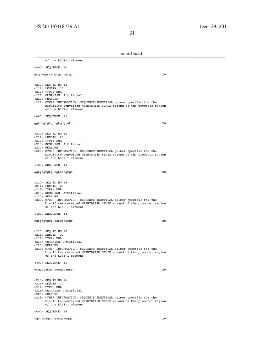 DETERMINATION OF THE DEGREE OF DNA METHYLATION - diagram, schematic, and image 33