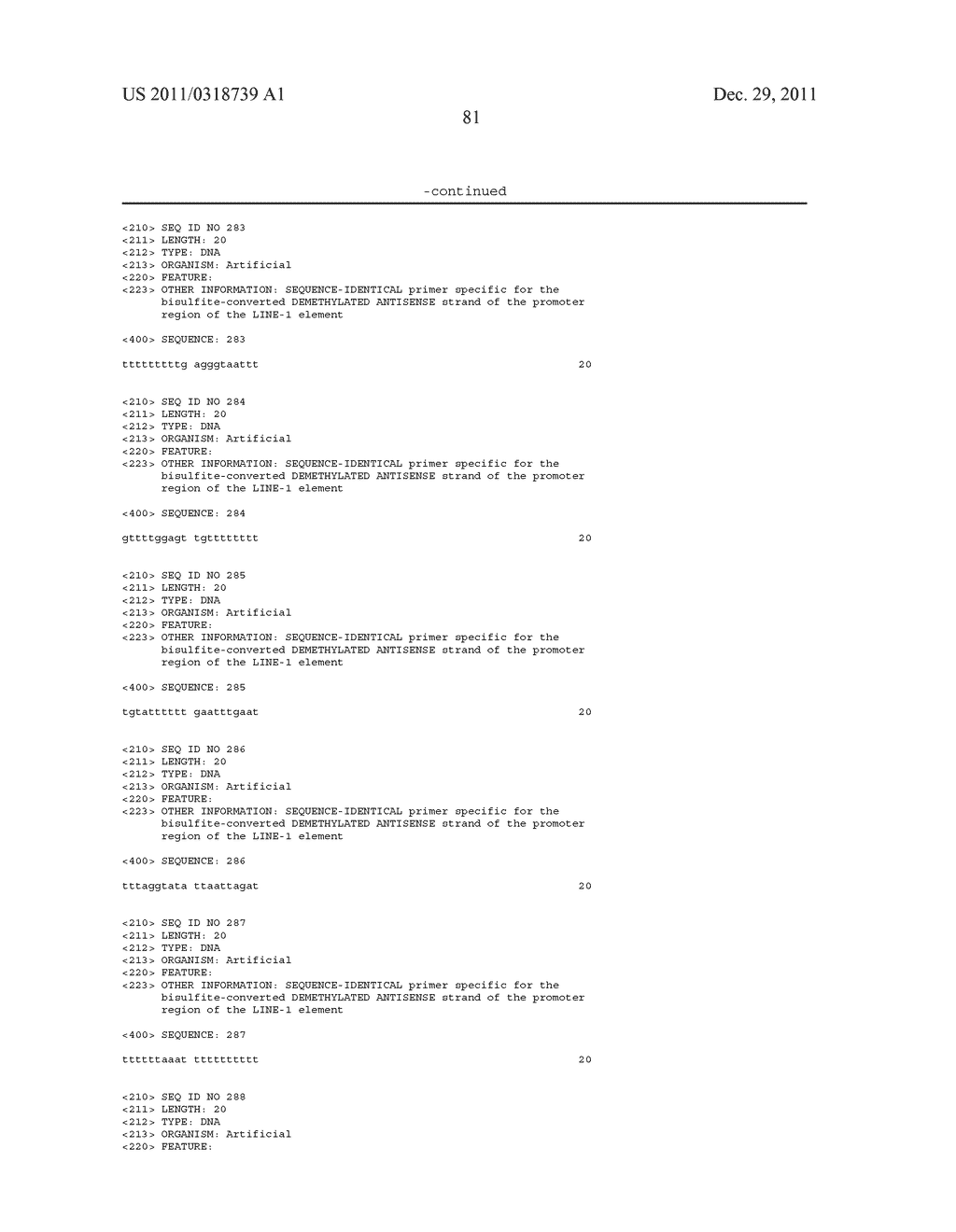 DETERMINATION OF THE DEGREE OF DNA METHYLATION - diagram, schematic, and image 83