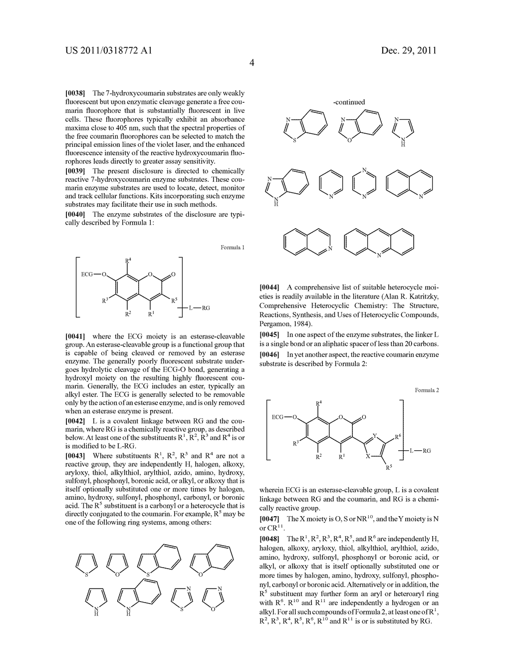 REACTIVE COUMARIN DERIVATIVES AND THEIR USE IN CELLULAR ANALYSES - diagram, schematic, and image 09