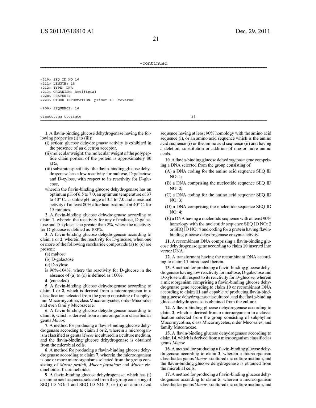 FLAVIN-BINDING GLUCOSE DEHYDROGENASES - diagram, schematic, and image 28