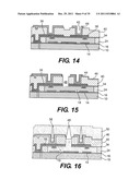 PLANAR CAVITY MEMS AND RELATED STRUCTURES, METHODS OF MANUFACTURE AND     DESIGN STRUCTURES diagram and image