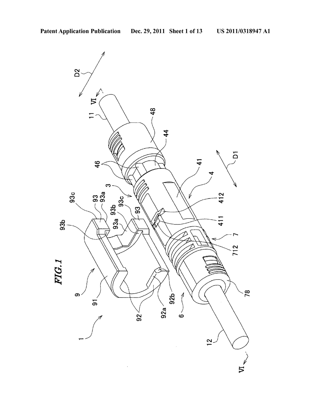 UNLOCKING DEVICE, CONNECTOR DEVICE, AND CONNECTOR - diagram, schematic, and image 02