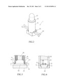 SOCKET STRUCTURE OF MINIATURE LIGHT BULB SET diagram and image