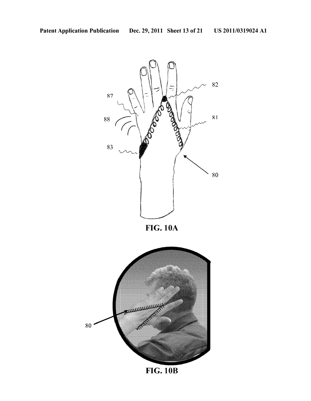 BRACELET FOR COMMUNICATING WITH A MOBILE DEVICE - diagram, schematic, and image 14