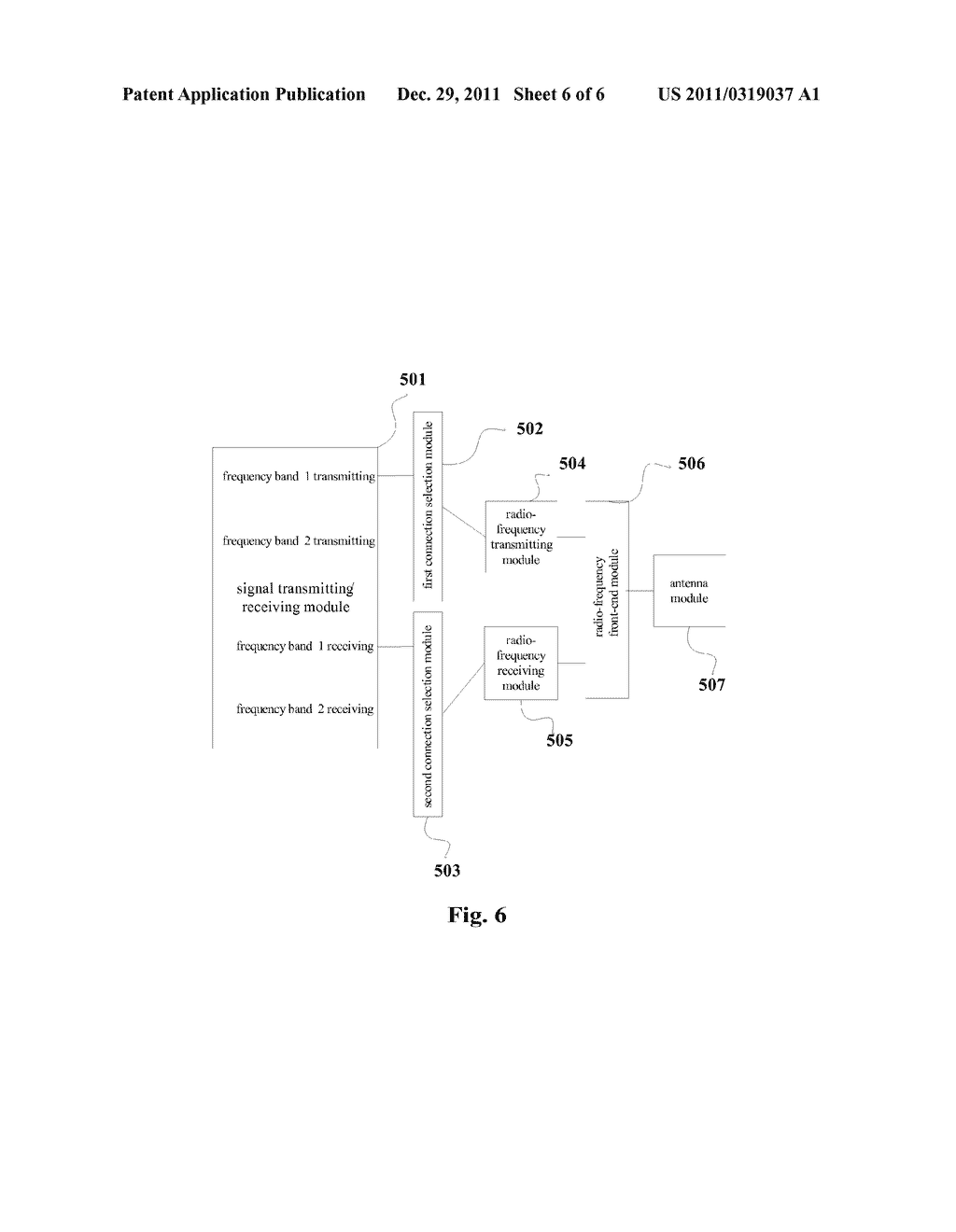 IMPLEMENTING METHOD FOR MATCHING FREQUENCY BANDS OF MOBILE TERMINALS, AND     MOBILE TERMINAL AND MAINBOARD THEREOF - diagram, schematic, and image 07