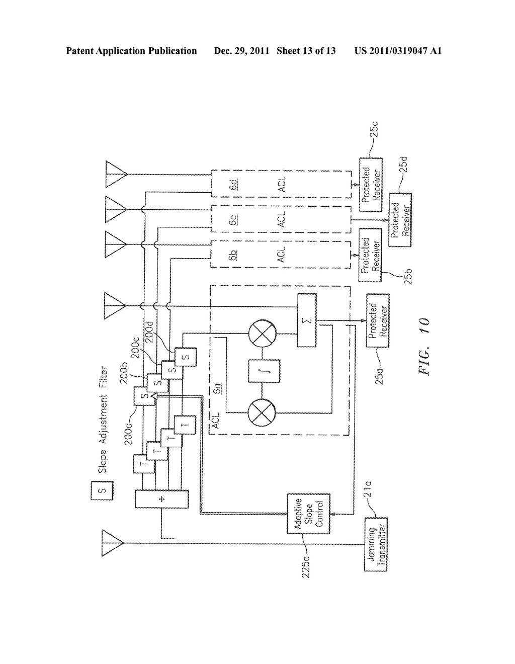 OFF-LINE CHANNEL TUNING AMPLITUDE SLOPE MATCHED FILTER ARCHITECTURE - diagram, schematic, and image 14