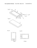 MOBILE TERMINAL, KEY DISPLAY PROGRAM, AND KEY DISPLAY METHOD diagram and image