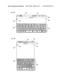 MOBILE TERMINAL, KEY DISPLAY PROGRAM, AND KEY DISPLAY METHOD diagram and image