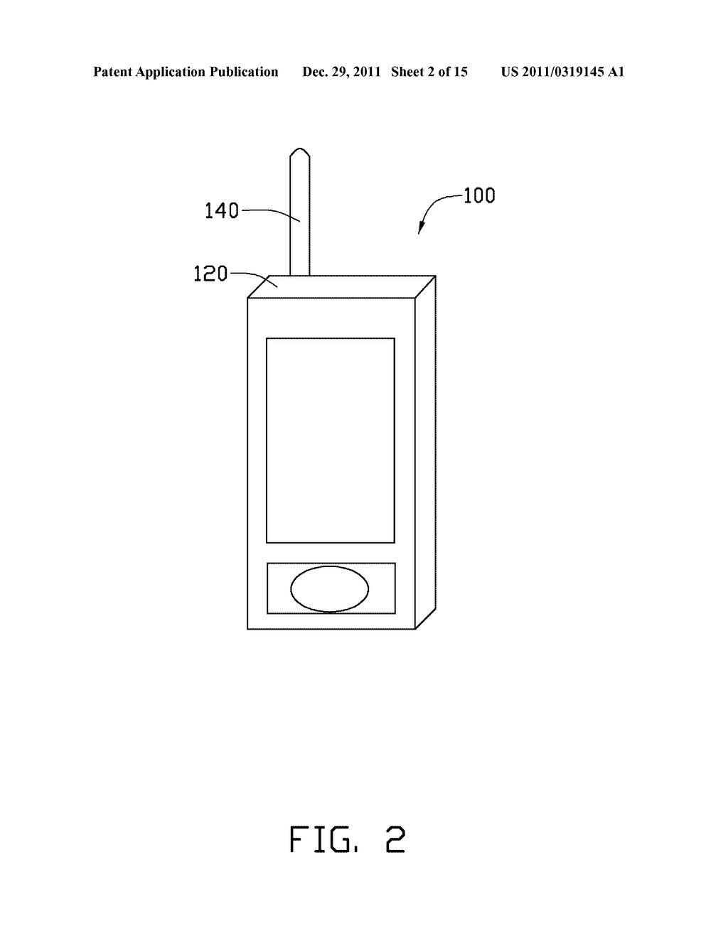 PORTABLE ELECTRONIC DEVICE WITH DETACHABLE ANTENNA - diagram, schematic, and image 03