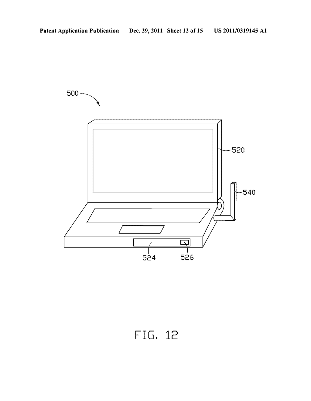 PORTABLE ELECTRONIC DEVICE WITH DETACHABLE ANTENNA - diagram, schematic, and image 13