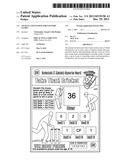 TICKETS AND SYSTEM FOR LOTTERY GAMES diagram and image