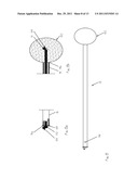 SPORTS DEVICE FOR PRACTICING HITTING A BALL/BALL-LIKE OBJECT/PUCK diagram and image