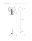 SPORTS DEVICE FOR PRACTICING HITTING A BALL/BALL-LIKE OBJECT/PUCK diagram and image