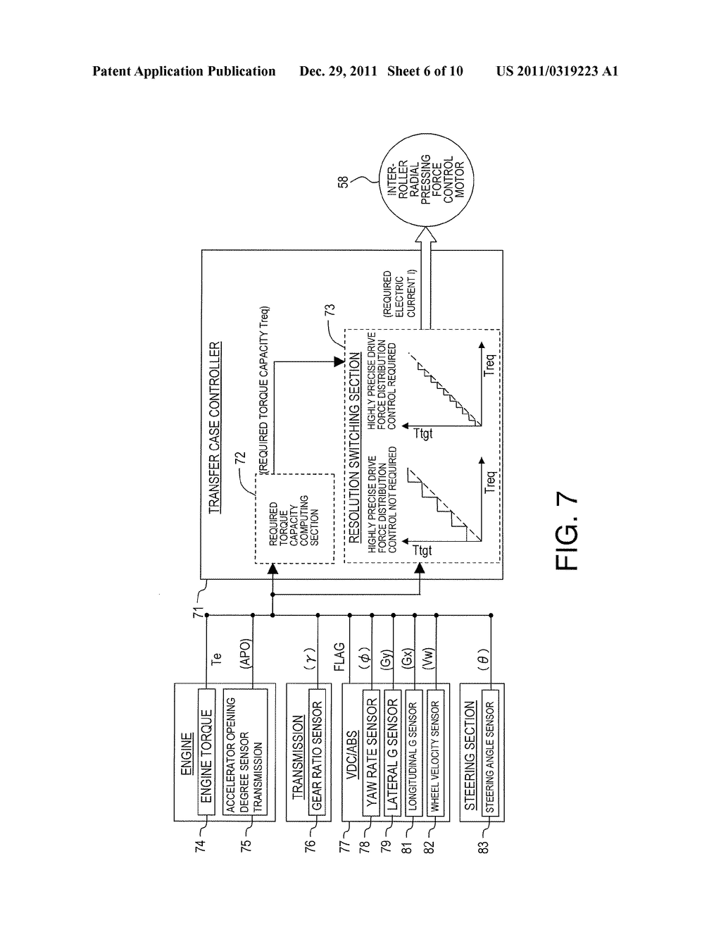 VEHICLE DRIVE FORCE DISTRIBUTING APPARATUS - diagram, schematic, and image 07