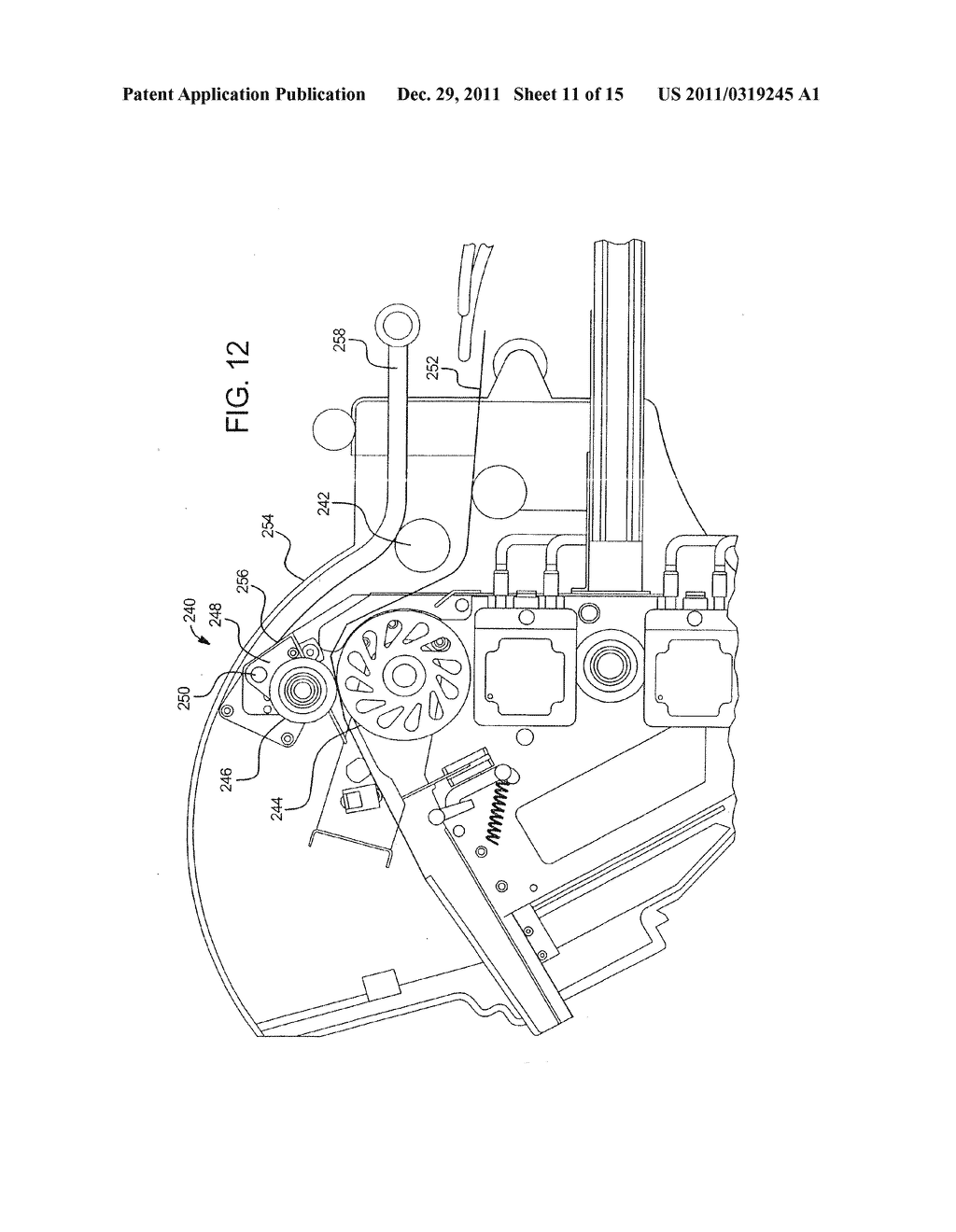 APPARATUS FOR CRUMPLING PAPER SUBSTRATES - diagram, schematic, and image 12