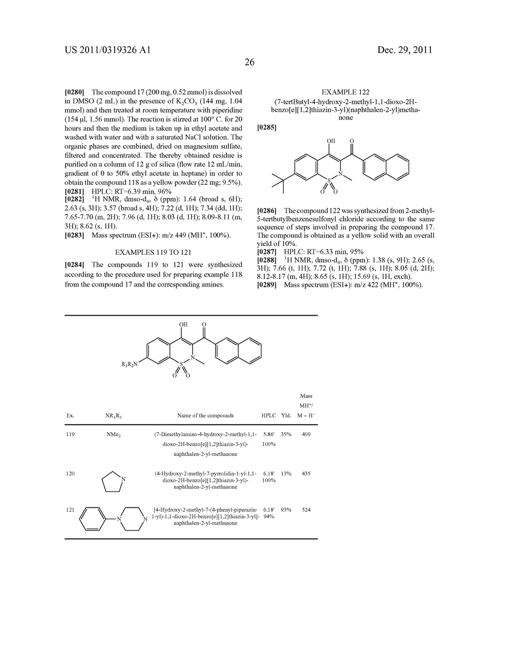 DERIVATIVES OF BENZOTHIAZINES, PREPARATION THEREOF AND APPLICATION THEREOF     AS DRUGS - diagram, schematic, and image 27