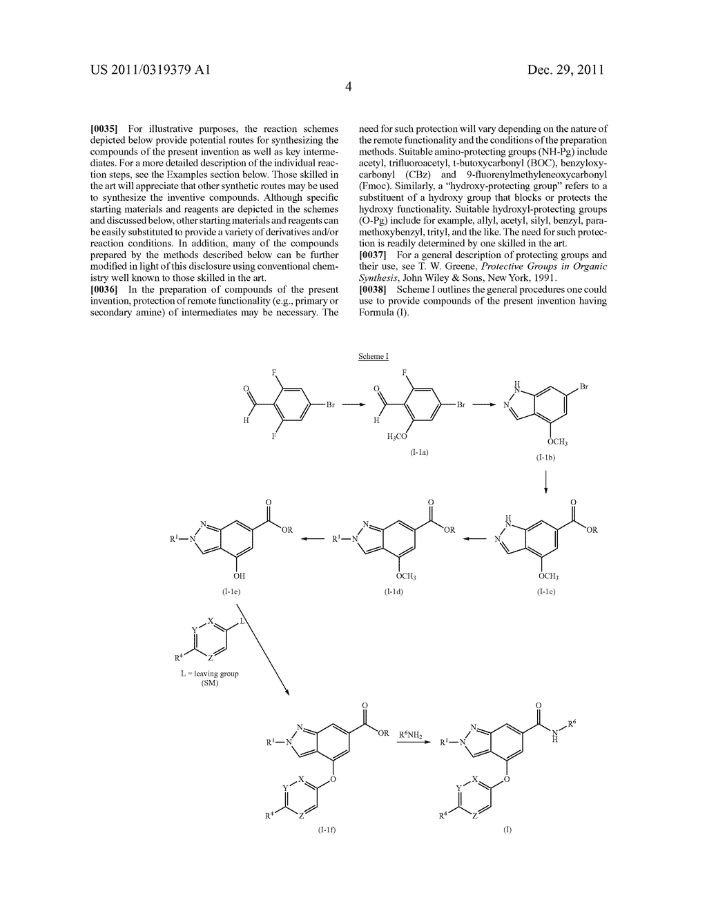 Substituted Indazole Amides And Their Use As Glucokinase Activators - diagram, schematic, and image 05