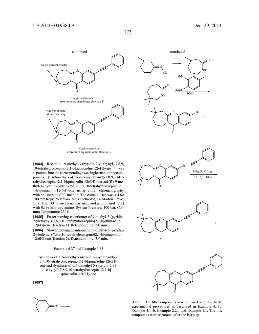 Compounds for Treating Disorders Mediated by Metabotropic Glutamate     Receptor 5, and Methods of Use Thereof - diagram, schematic, and image 174