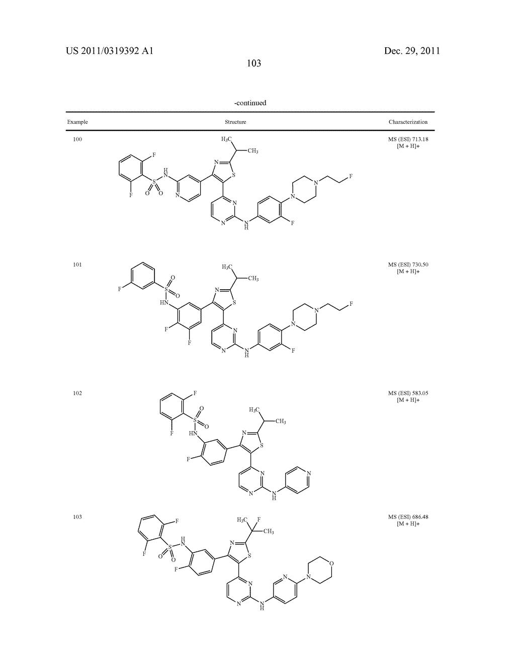 Thiazole Sulfonamide And Oxazole Sulfonamide Kinase Inhibitors - diagram, schematic, and image 105