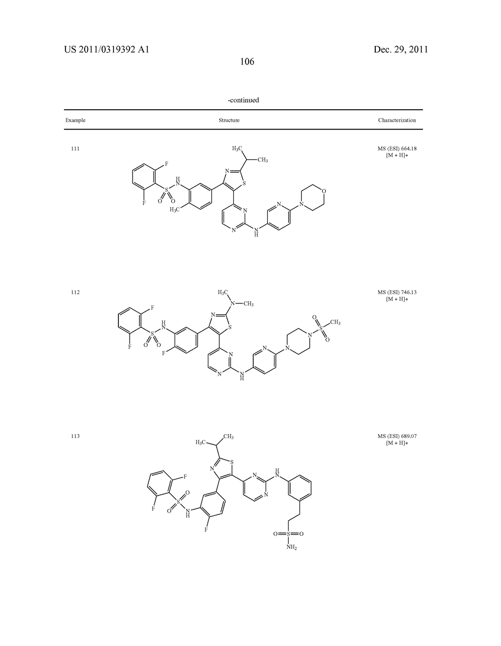 Thiazole Sulfonamide And Oxazole Sulfonamide Kinase Inhibitors - diagram, schematic, and image 108