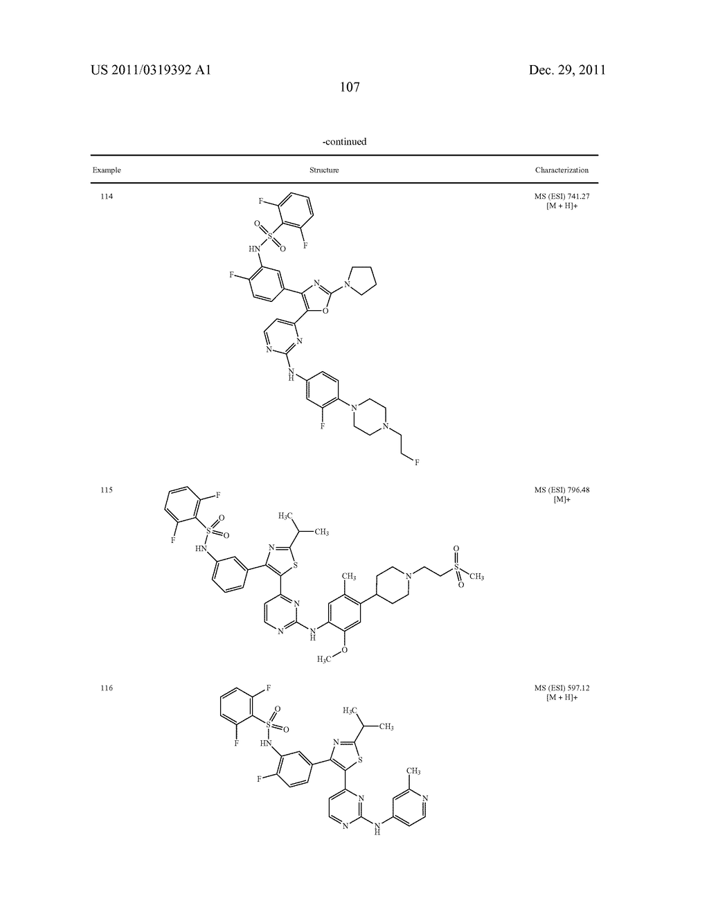 Thiazole Sulfonamide And Oxazole Sulfonamide Kinase Inhibitors - diagram, schematic, and image 109