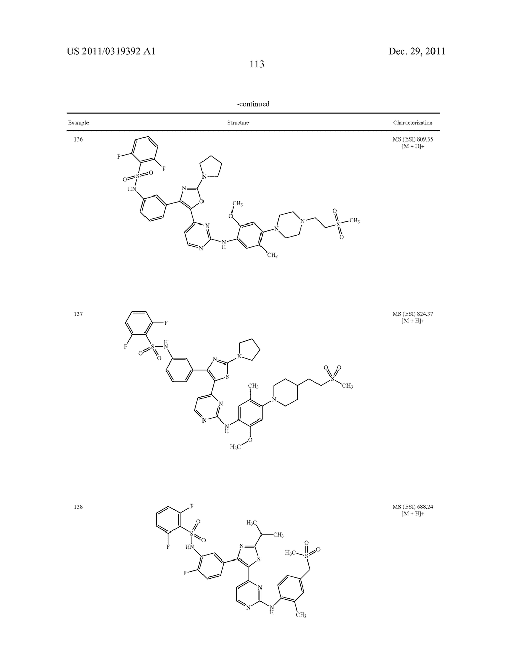 Thiazole Sulfonamide And Oxazole Sulfonamide Kinase Inhibitors - diagram, schematic, and image 115