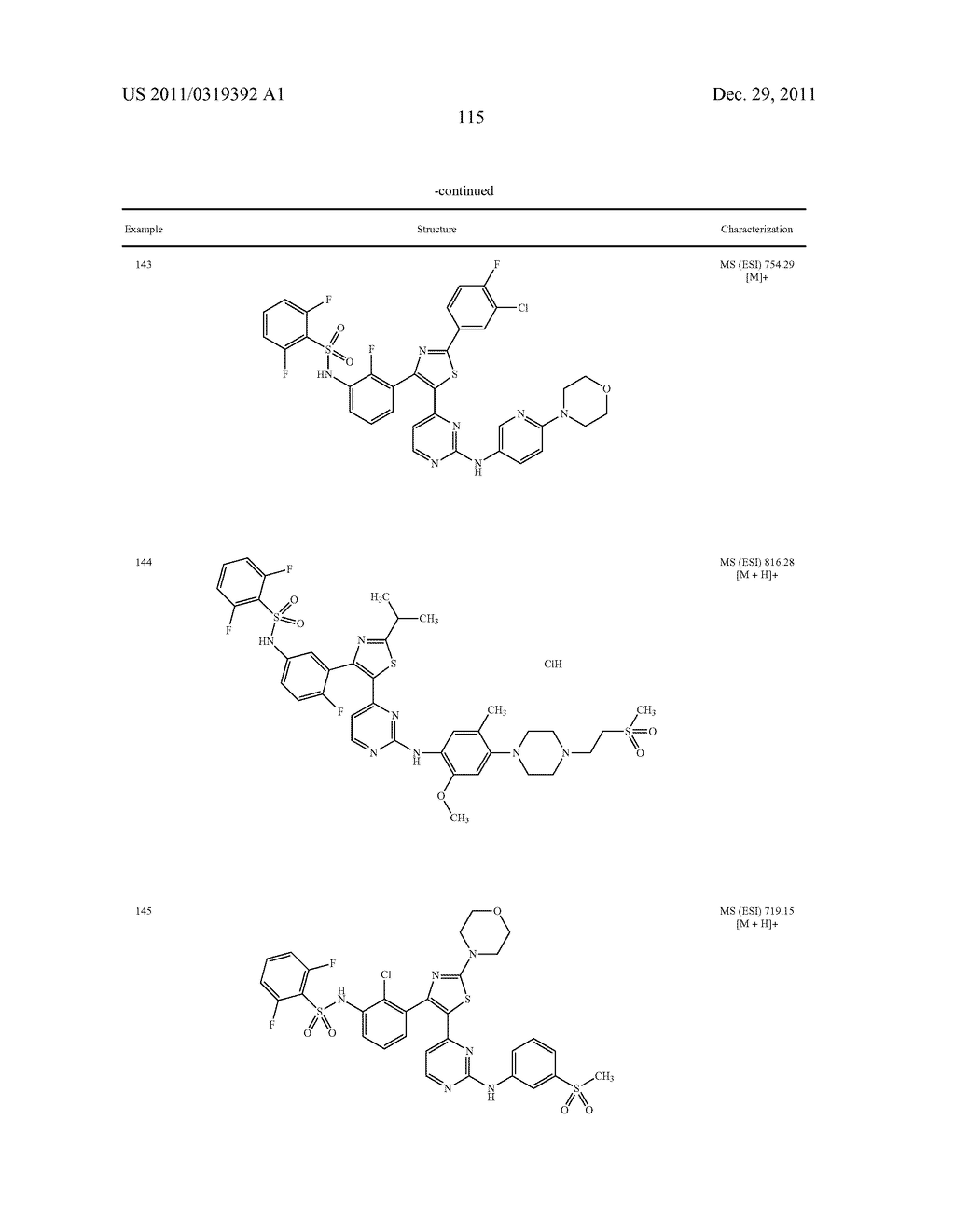 Thiazole Sulfonamide And Oxazole Sulfonamide Kinase Inhibitors - diagram, schematic, and image 117