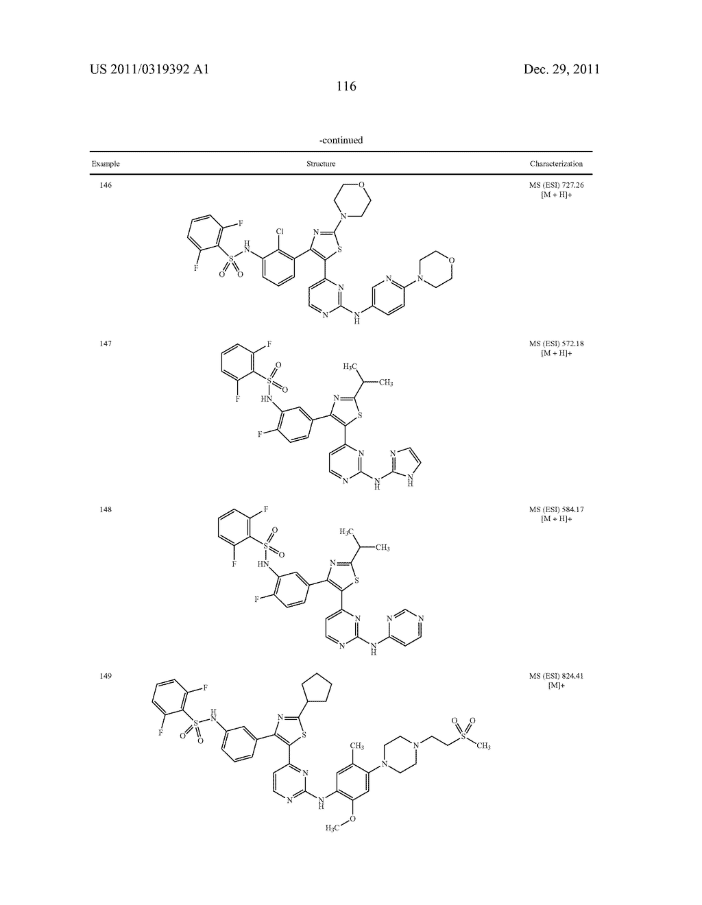 Thiazole Sulfonamide And Oxazole Sulfonamide Kinase Inhibitors - diagram, schematic, and image 118