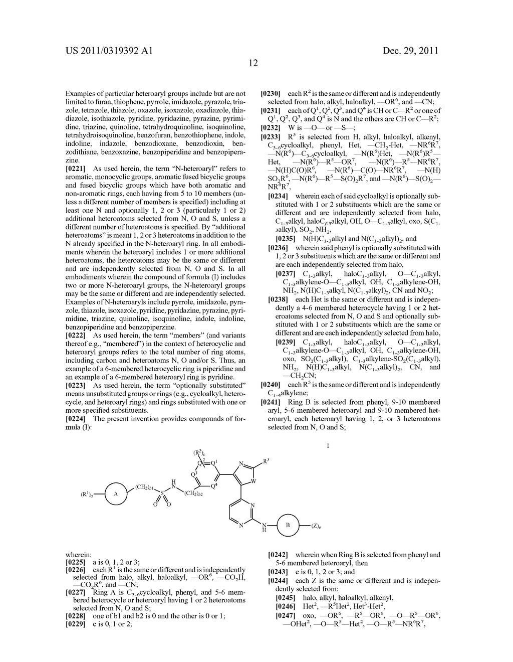 Thiazole Sulfonamide And Oxazole Sulfonamide Kinase Inhibitors - diagram, schematic, and image 14