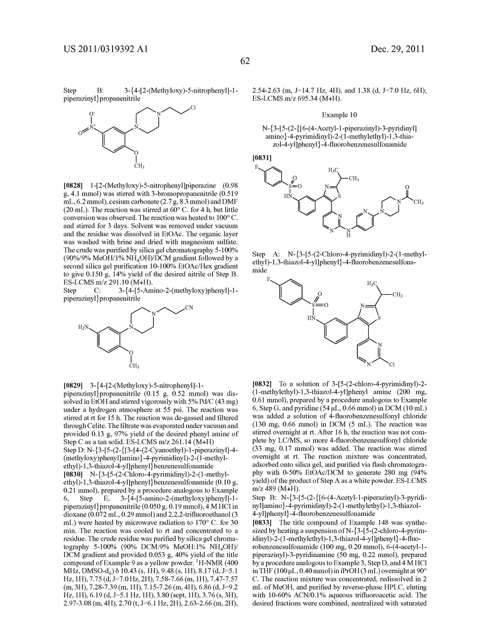 Thiazole Sulfonamide And Oxazole Sulfonamide Kinase Inhibitors - diagram, schematic, and image 64