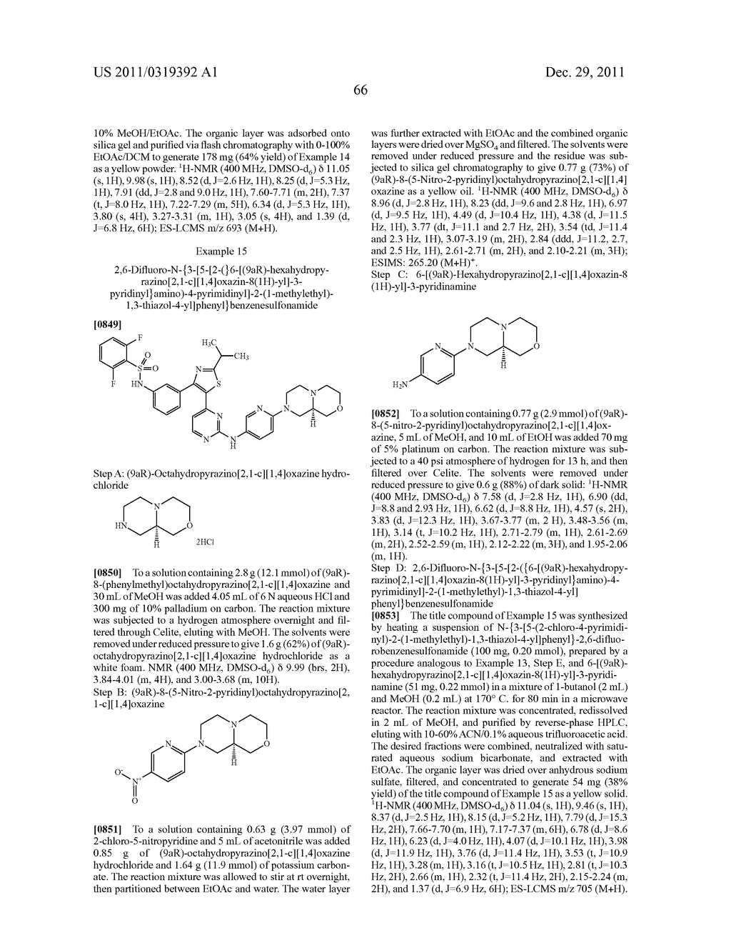 Thiazole Sulfonamide And Oxazole Sulfonamide Kinase Inhibitors - diagram, schematic, and image 68