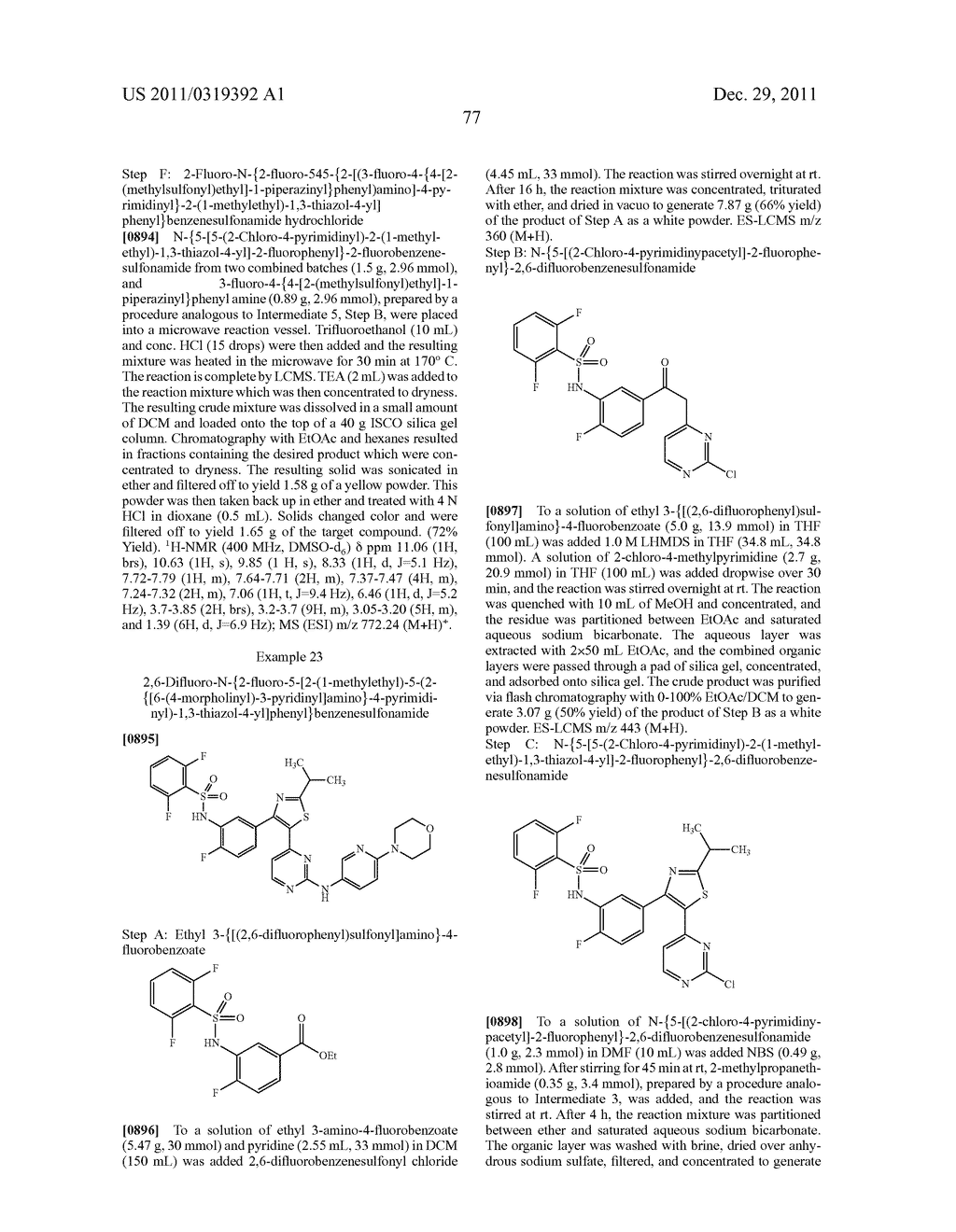 Thiazole Sulfonamide And Oxazole Sulfonamide Kinase Inhibitors - diagram, schematic, and image 79