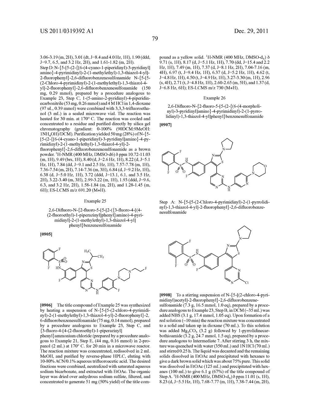 Thiazole Sulfonamide And Oxazole Sulfonamide Kinase Inhibitors - diagram, schematic, and image 81