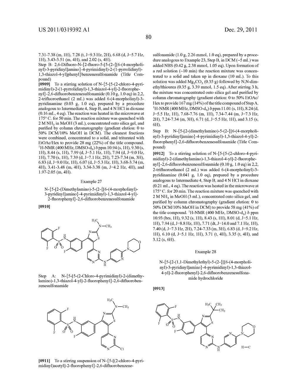 Thiazole Sulfonamide And Oxazole Sulfonamide Kinase Inhibitors - diagram, schematic, and image 82