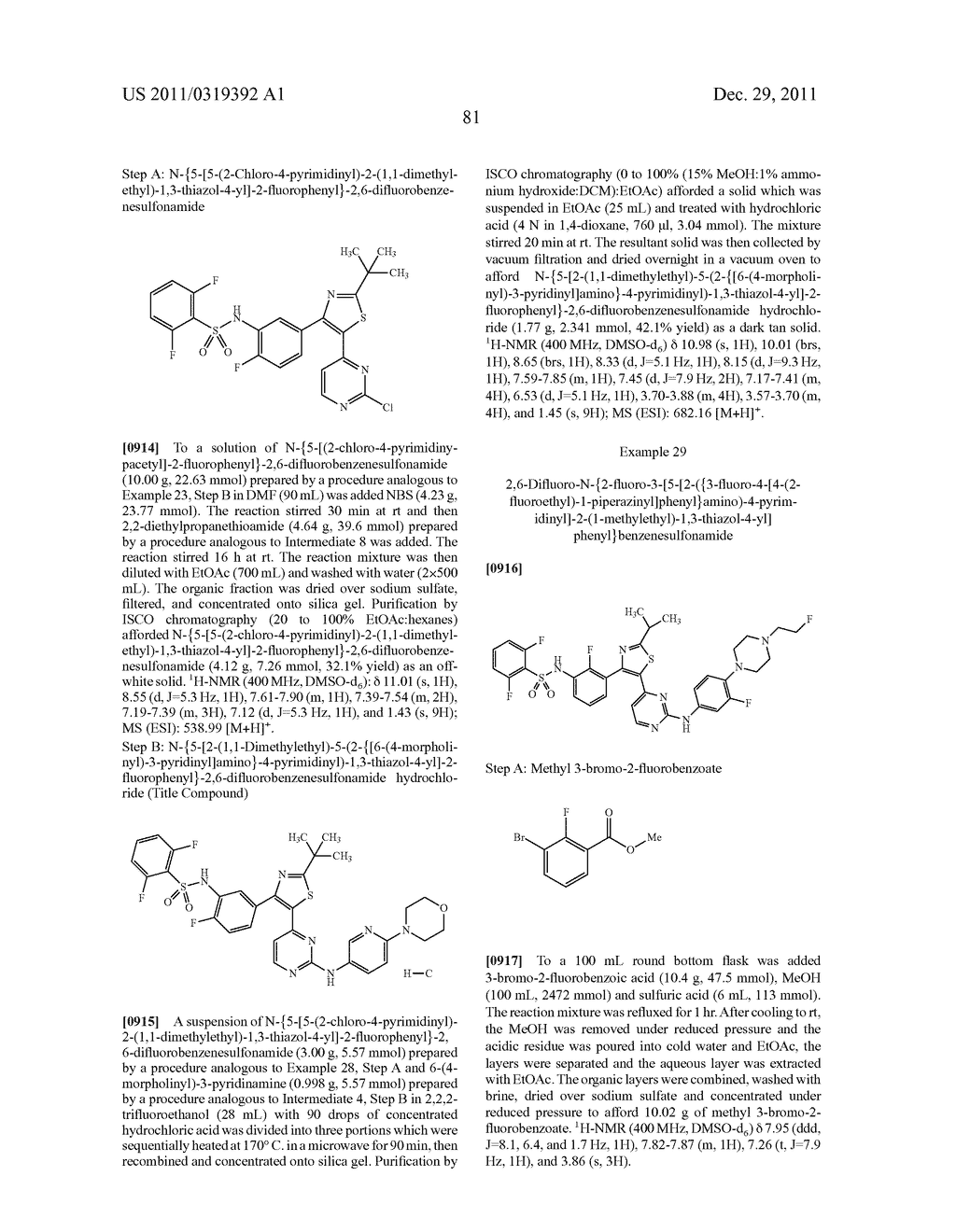 Thiazole Sulfonamide And Oxazole Sulfonamide Kinase Inhibitors - diagram, schematic, and image 83