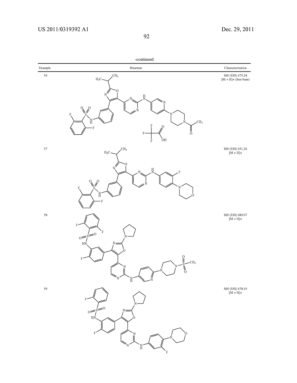 Thiazole Sulfonamide And Oxazole Sulfonamide Kinase Inhibitors - diagram, schematic, and image 94