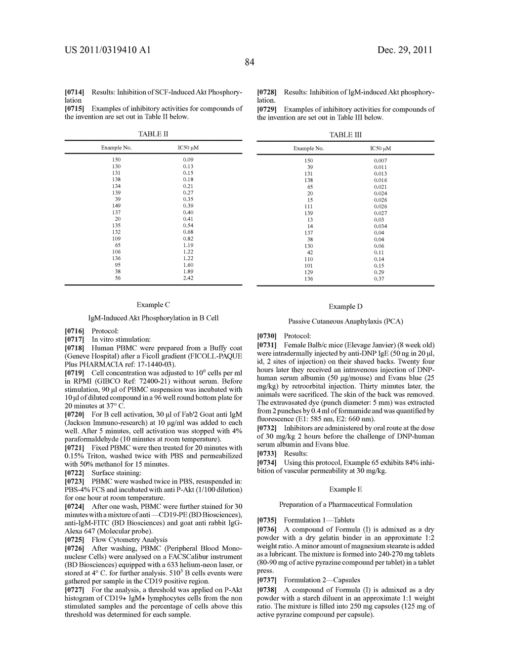 PYRAZINE DERIVATIVES AND USE AS PI3K INHIBITORS - diagram, schematic, and image 85