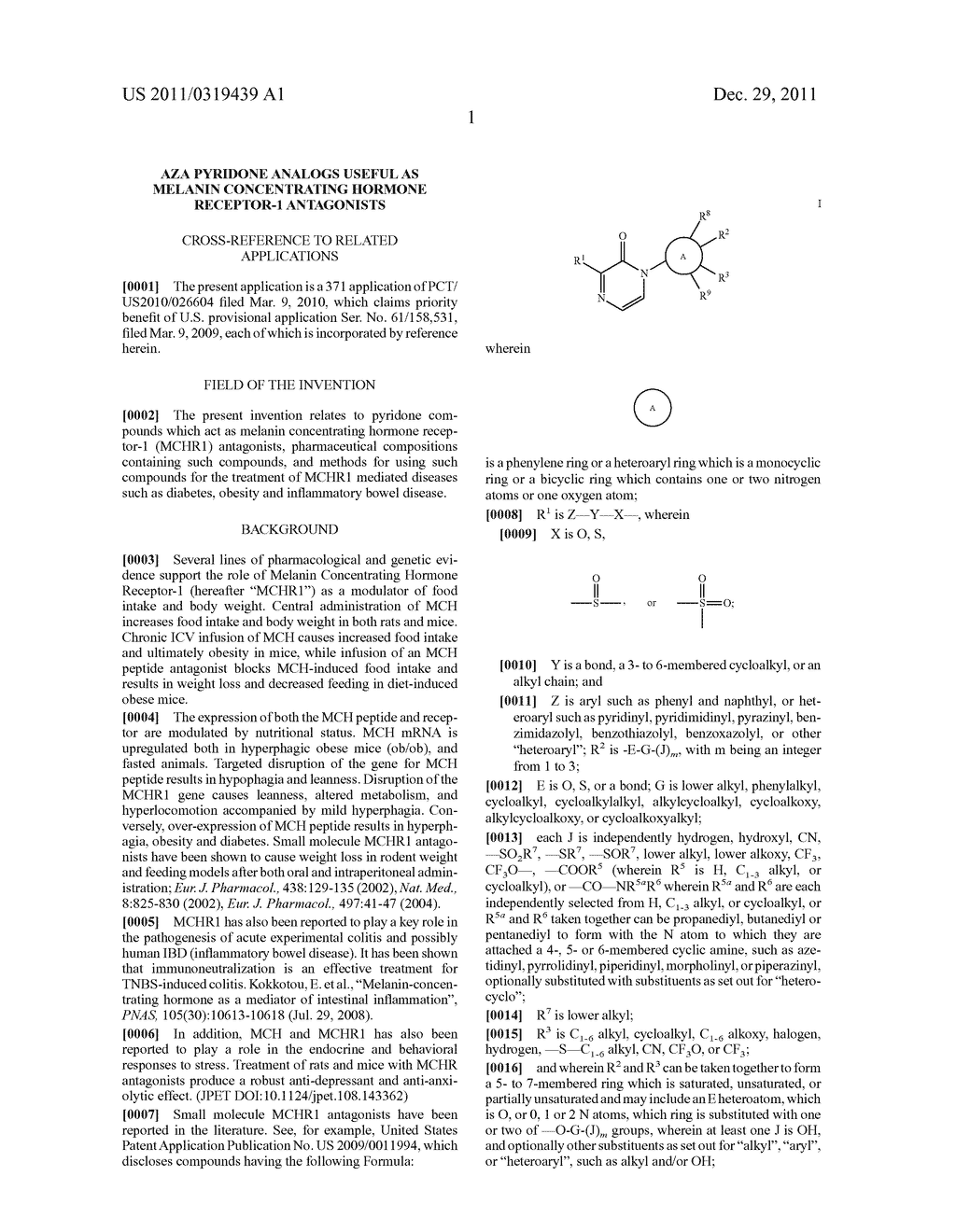 AZA PYRIDONE ANALOGS USEFUL AS MELANIN CONCENTRATING HORMONE RECEPTOR-1     ANTAGONISTS - diagram, schematic, and image 02