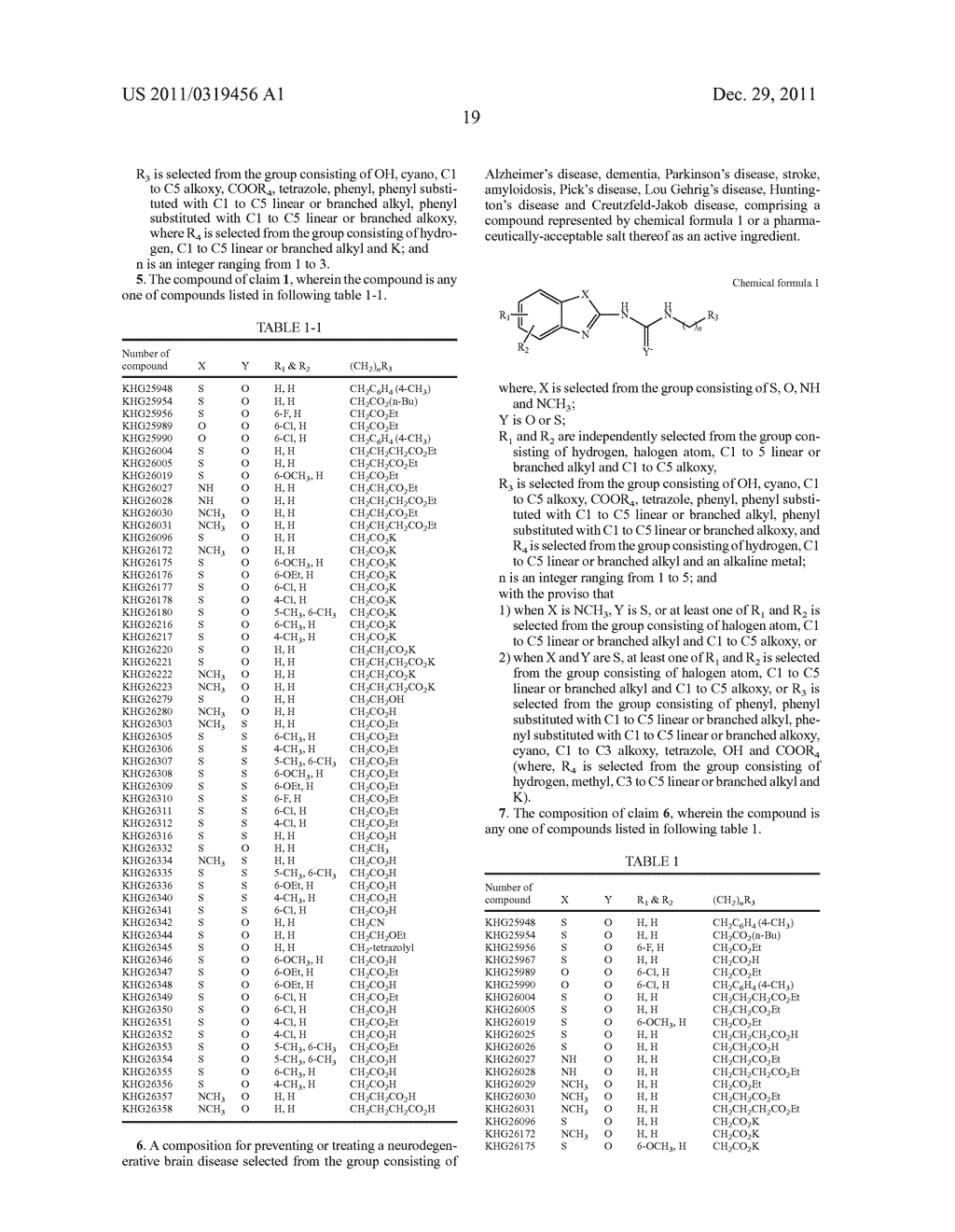 BENZOARYLUREIDO COMPOUNDS, AND COMPOSITION FOR PREVENTION OR TREATMENT OF     NEURODEGENERATIVE BRAIN DISEASE CONTAINING THE SAME - diagram, schematic, and image 26