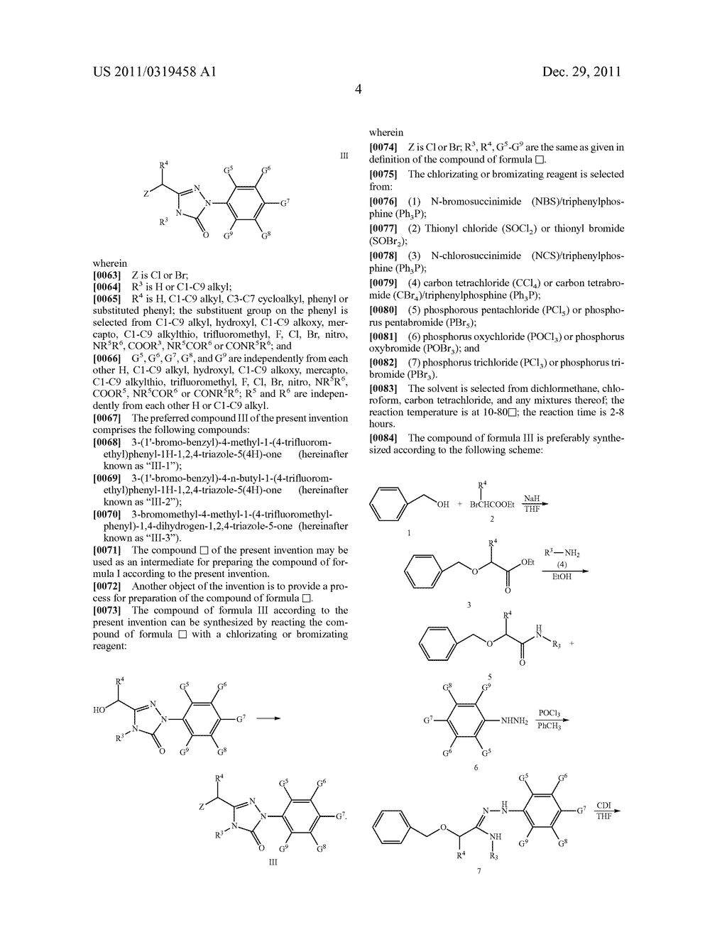 COMPOUND WITH AGITATION EFFECT ON PEROXISOME PROLIFERATOR-ACTIVATED     RECEPTOR. PROCESS FOR ITS PREPARATION AND USE THEREOF - diagram, schematic, and image 07